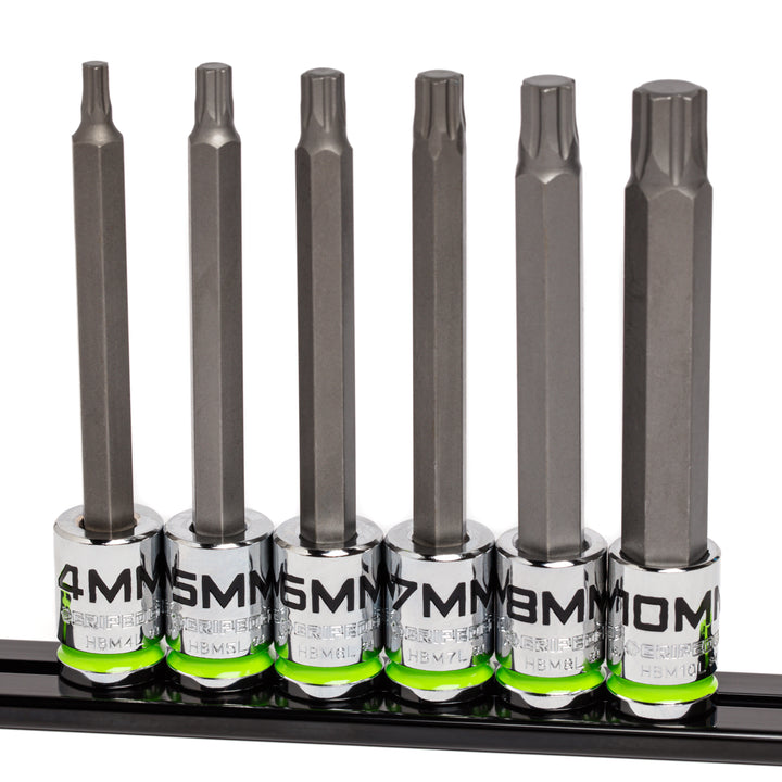 RPT Hex Driver Set - 6-Pc 3/8’’ Drive Long Metric