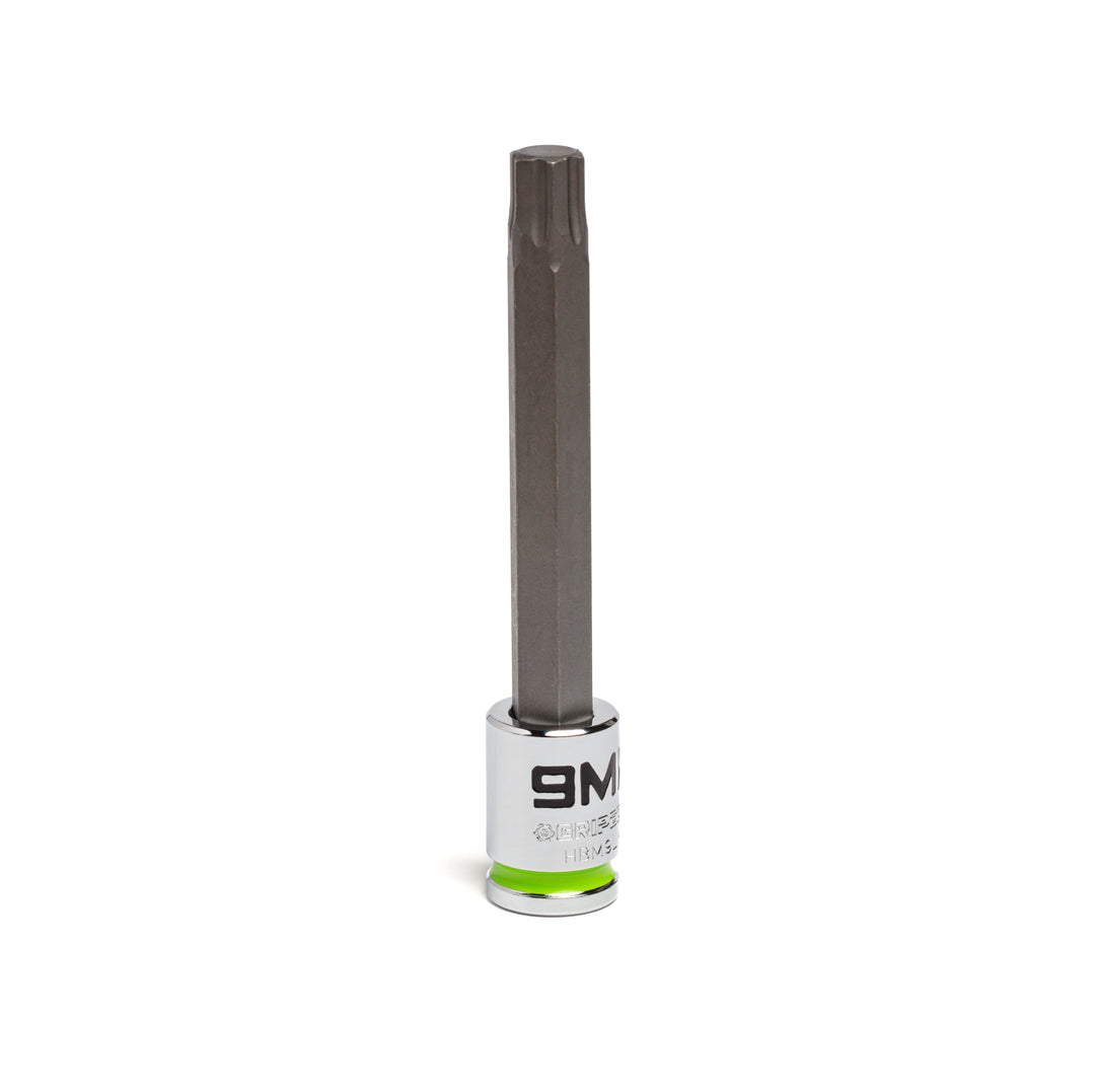 9mm - 3/8" Dr long RPT Hex bit socket