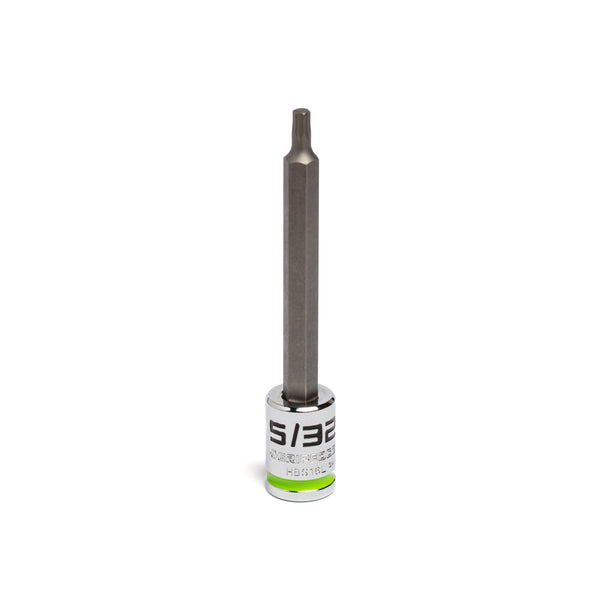 5/32" - 3/8" Drive Long RPT Hex bit socket
