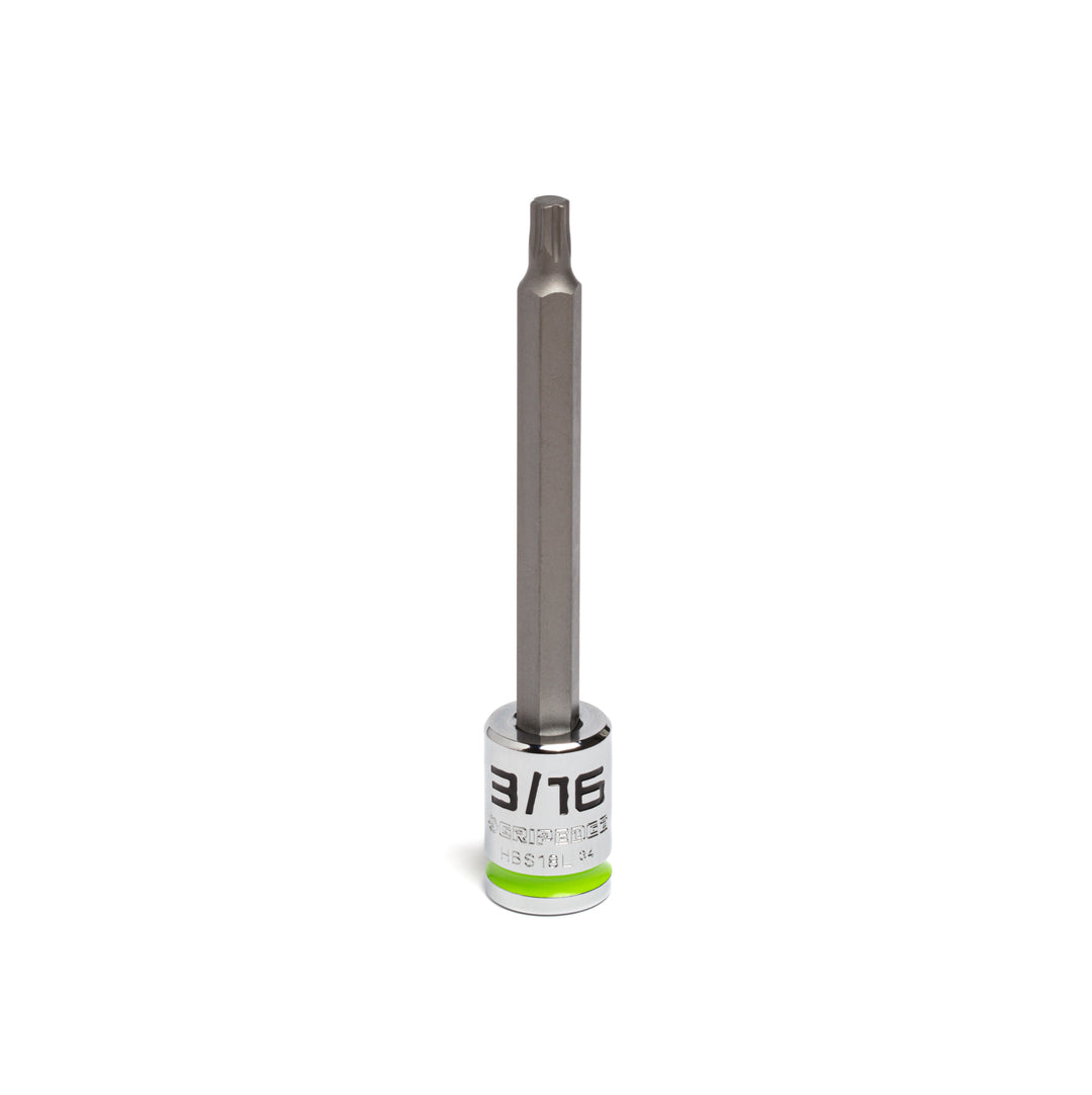 3/16" 3/8" Dr Long RPT Hex bit socket