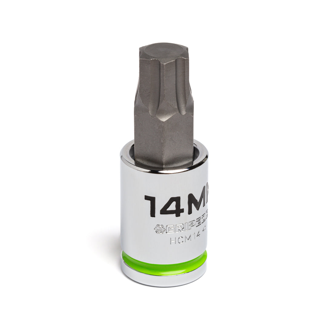 14mm - 1/2" Dr RPT Hex bit socket