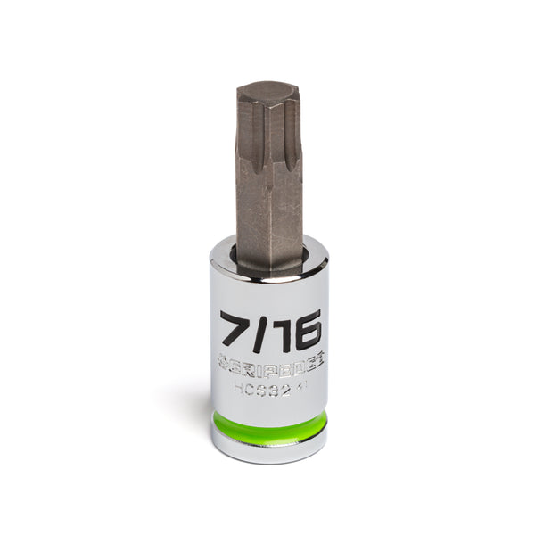 7/16"- 1/2" Drive RPT Hex bit socket