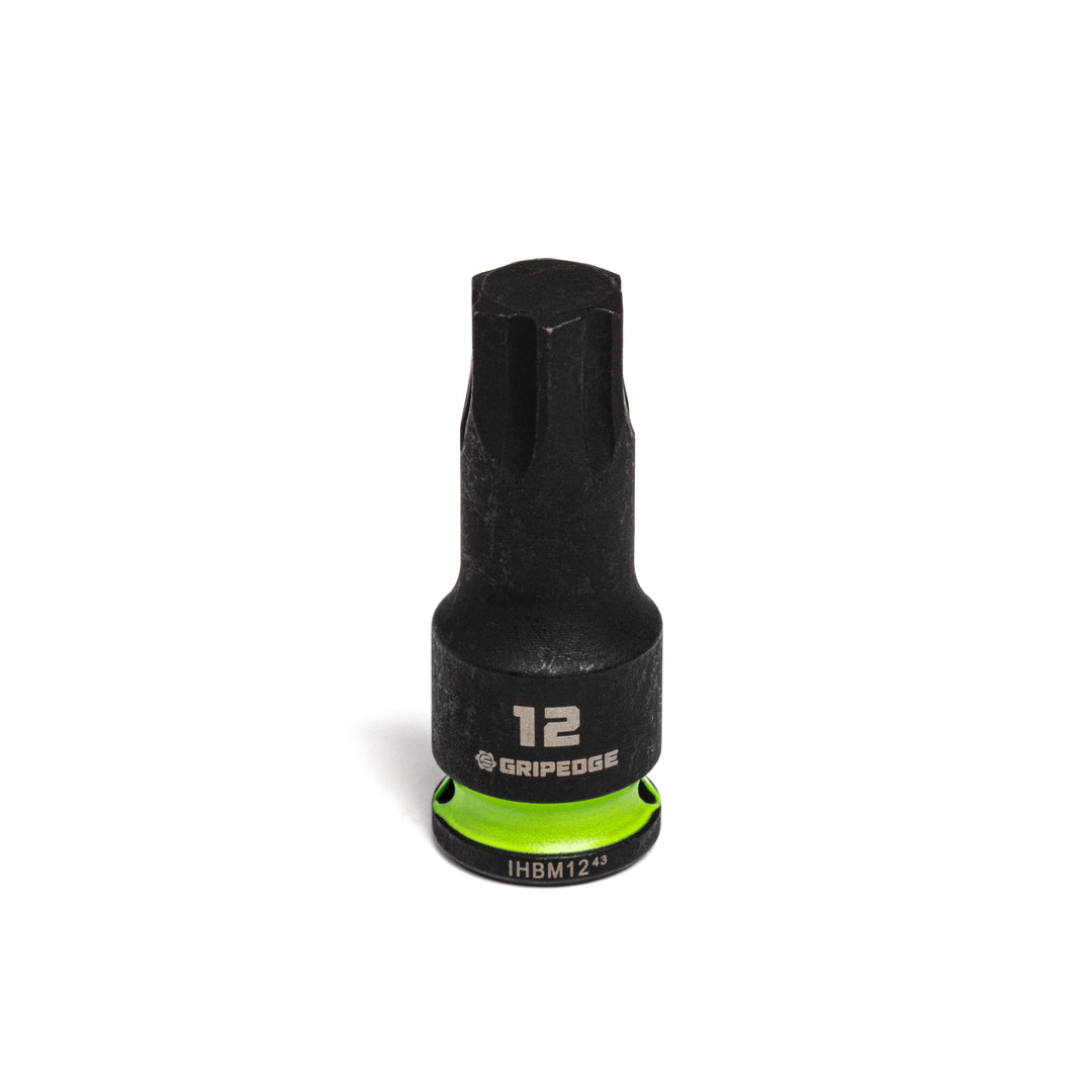 12mm - 3/8" Dr short Impact RPT Hex bit socket
