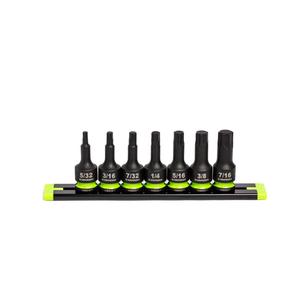 RPT Impact Hex Driver Set - 7-Pc 3/8’’ Drive Short SAE