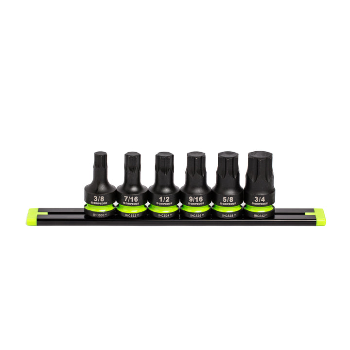 RPT Impact Hex Driver Set - 6-Pc 1/2’’ Drive Short SAE