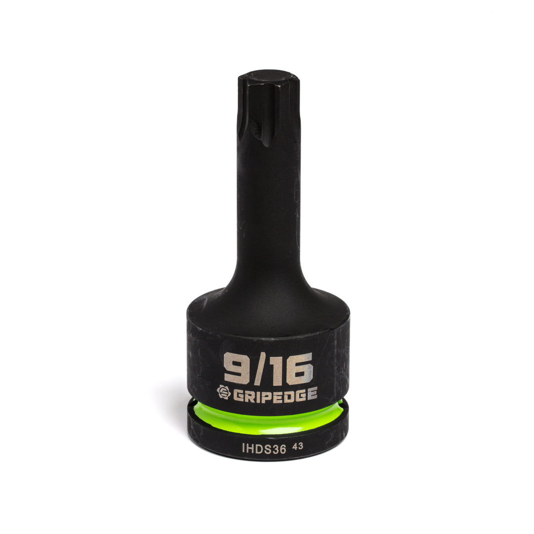 9/16" - Impact SAE RPT Hex Bit Socket - 3/4" Drive