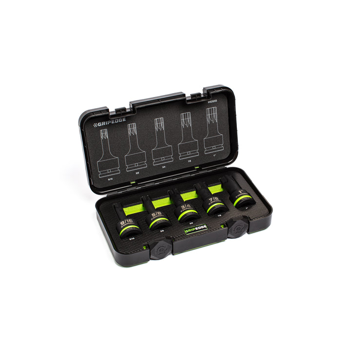5-PC - Impact SAE RPT Hex Bit Socket - 3/4" Drive