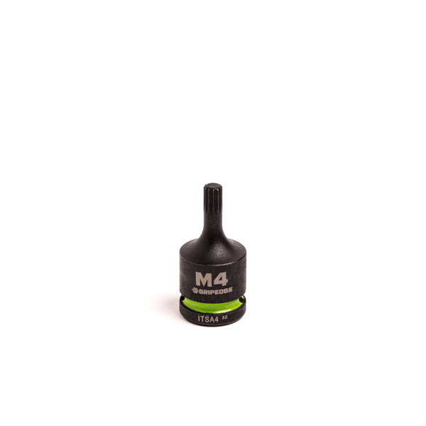 GripEdge | RPT 1/4" Drive - M4 Standard Impact Triple Square Driver