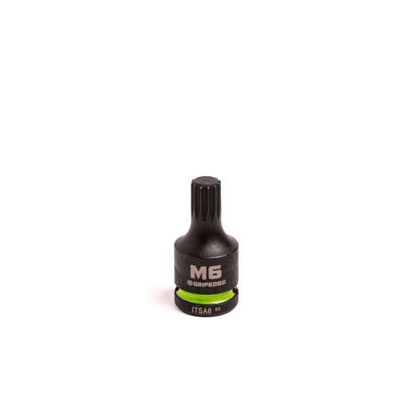 GripEdge | RPT 1/4" Drive - M6 Standard Impact Triple Square Driver