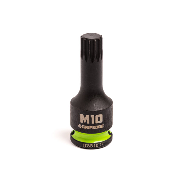 GripEdge | RPT 3/8" Drive - M10 Standard Impact Triple Square Driver