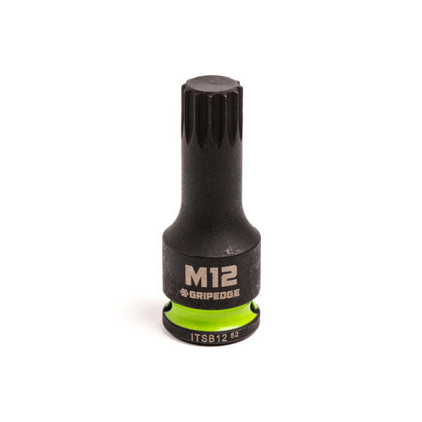 GripEdge | RPT 3/8" Drive - M12 Standard Impact Triple Square Driver