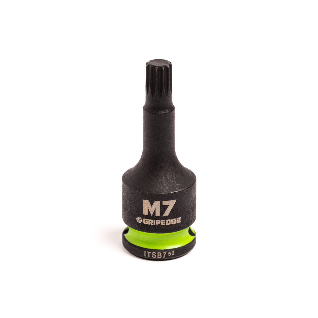 GripEdge | RPT 3/8" Drive - M7 Standard Impact Triple Square Driver