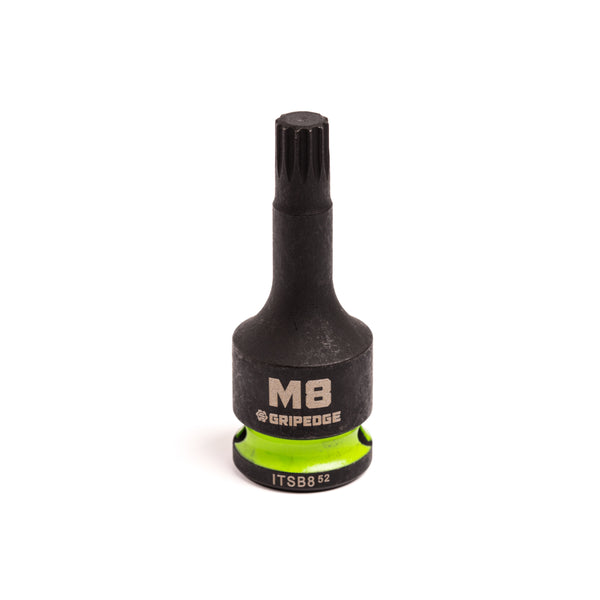 GripEdge | RPT 3/8" Drive - M8 Standard Impact Triple Square Driver
