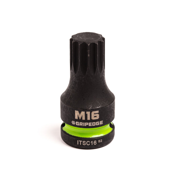 GripEdge | RPT 1/2" Drive - M16 Standard Impact Triple Square Driver