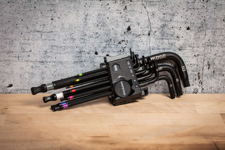 GripEdge | 9-PC RPT Long Metric Hex Key Set