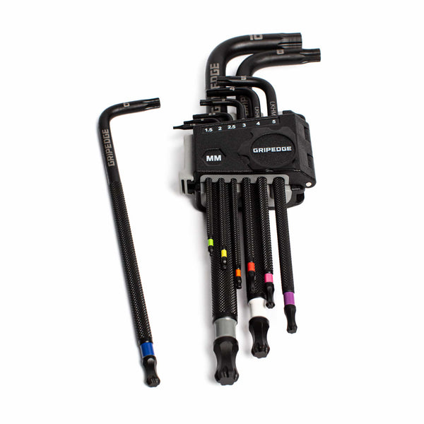 GripEdge | 9-PC RPT Long Metric Hex Key Set