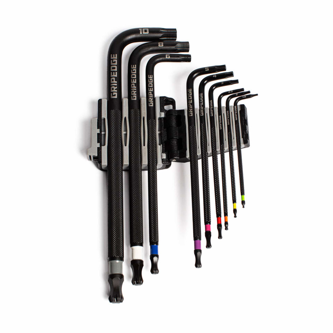 GripEdge | 9-PC RPT Long Metric Hex Key Set