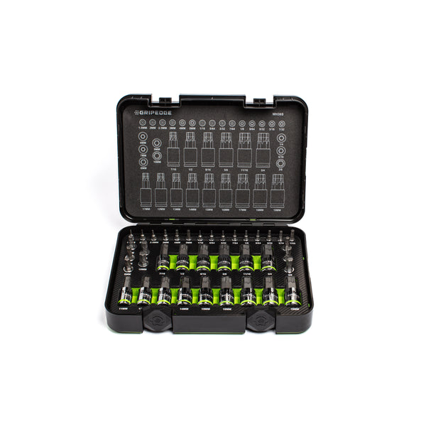 Master RPT Hex Bit Socket Set - 38-Pc – GRIPEDGE Tools