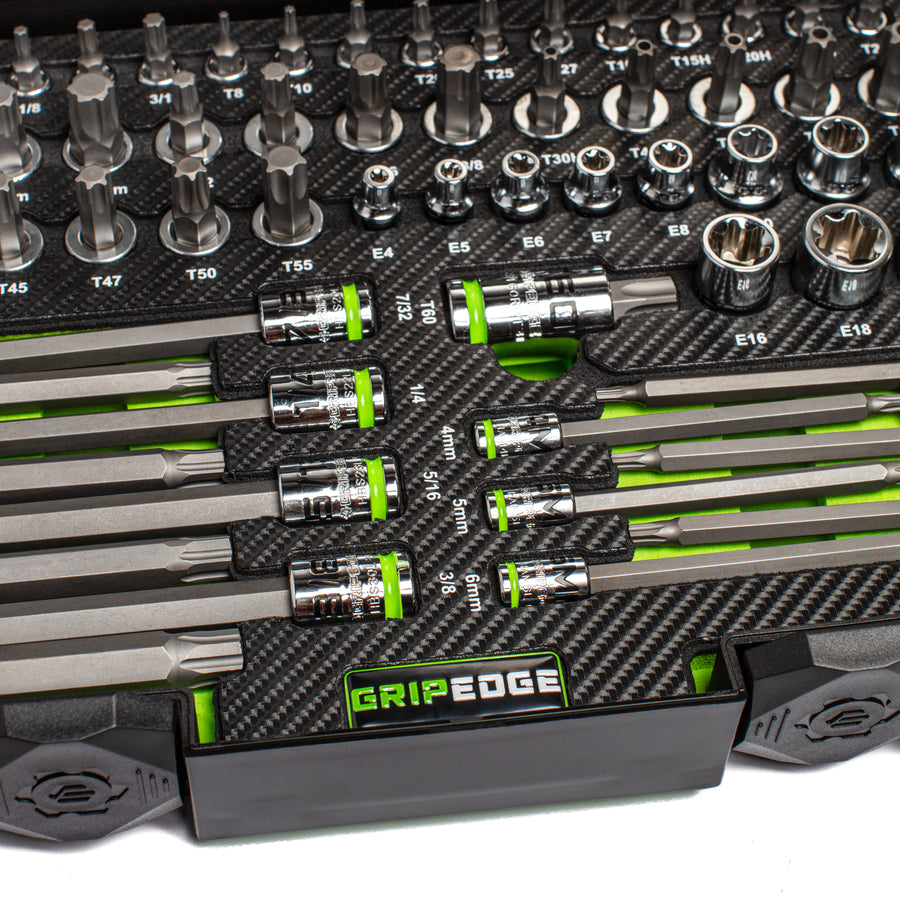 Master RPT Hex & Star Driver Set - 62-PC | Includes Hex, Star, Securit ...
