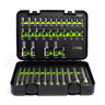 GripEdge | 39-PC RPT™ 1/4", 3/8", & 1/2" Drive Low-Profile, Standard, Extra-Long & Tamper Resistant Master Triple Square Socket Set