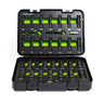 GripEdge | 32-PC G-FORS 1/4" & 3/8" Drive Deep Metric & SAE Master Socket Extractor Set