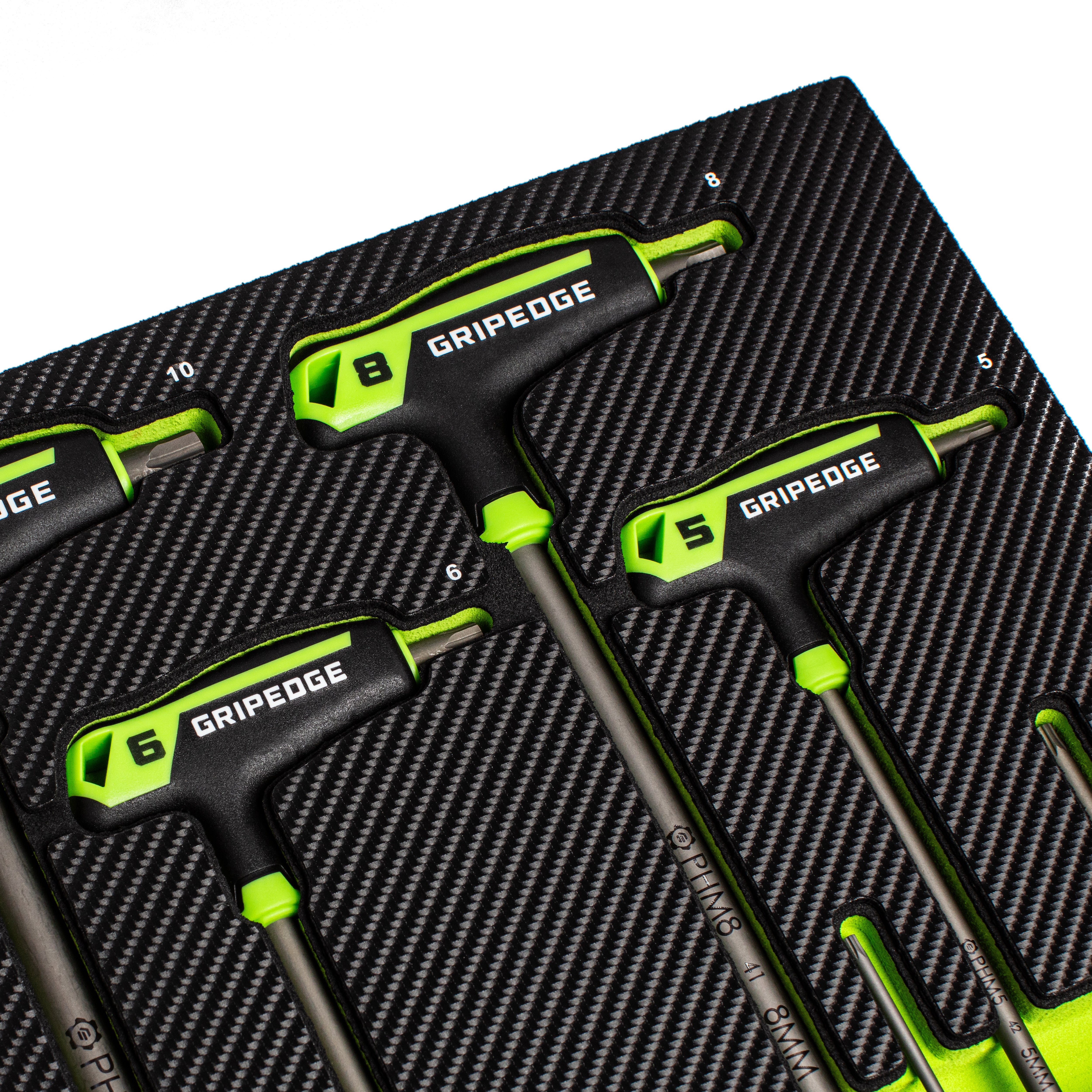 RPT Hex T-Handle Driver Set - 8Pc Metric | Grip Edge Tools