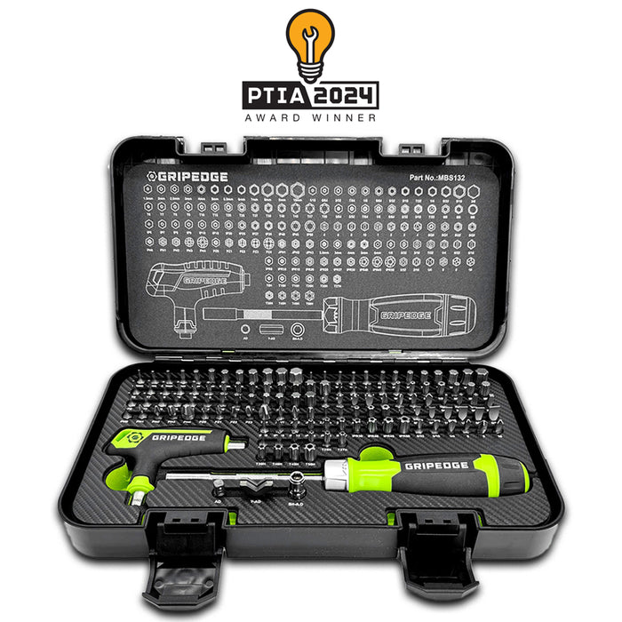132-PC RPT Multi-Bit Driver Set | GRIPEDGE Tools