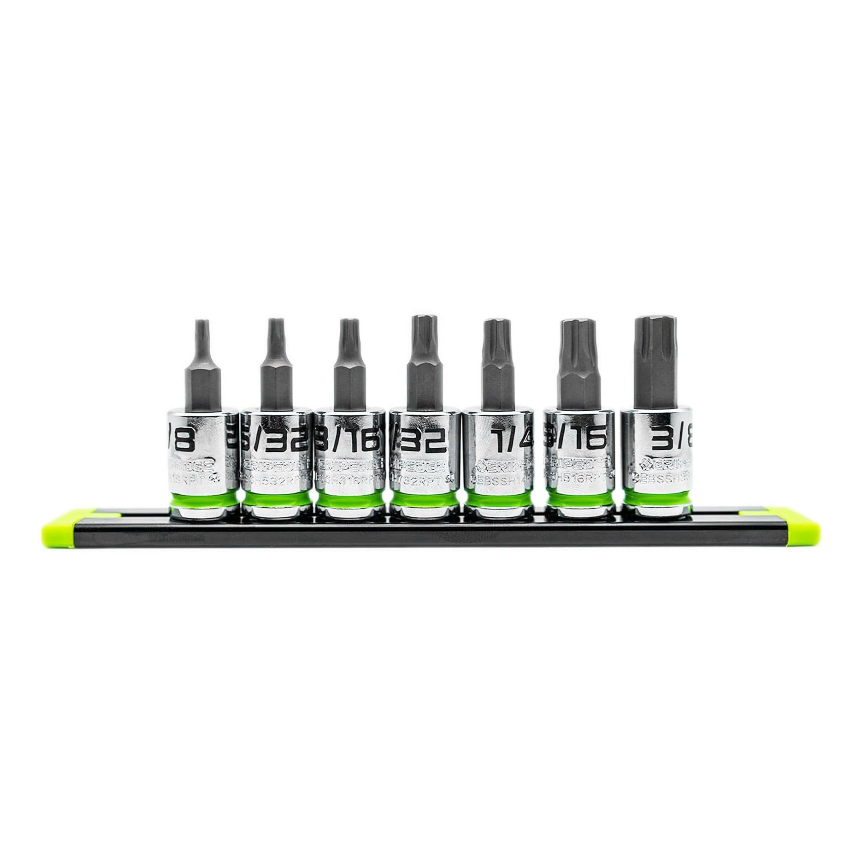 GripEdge Tools | RPT Hex Driver Set - 7Pc 3/8
