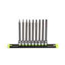 9-PC 1/4" Drive Long Star Driver Set