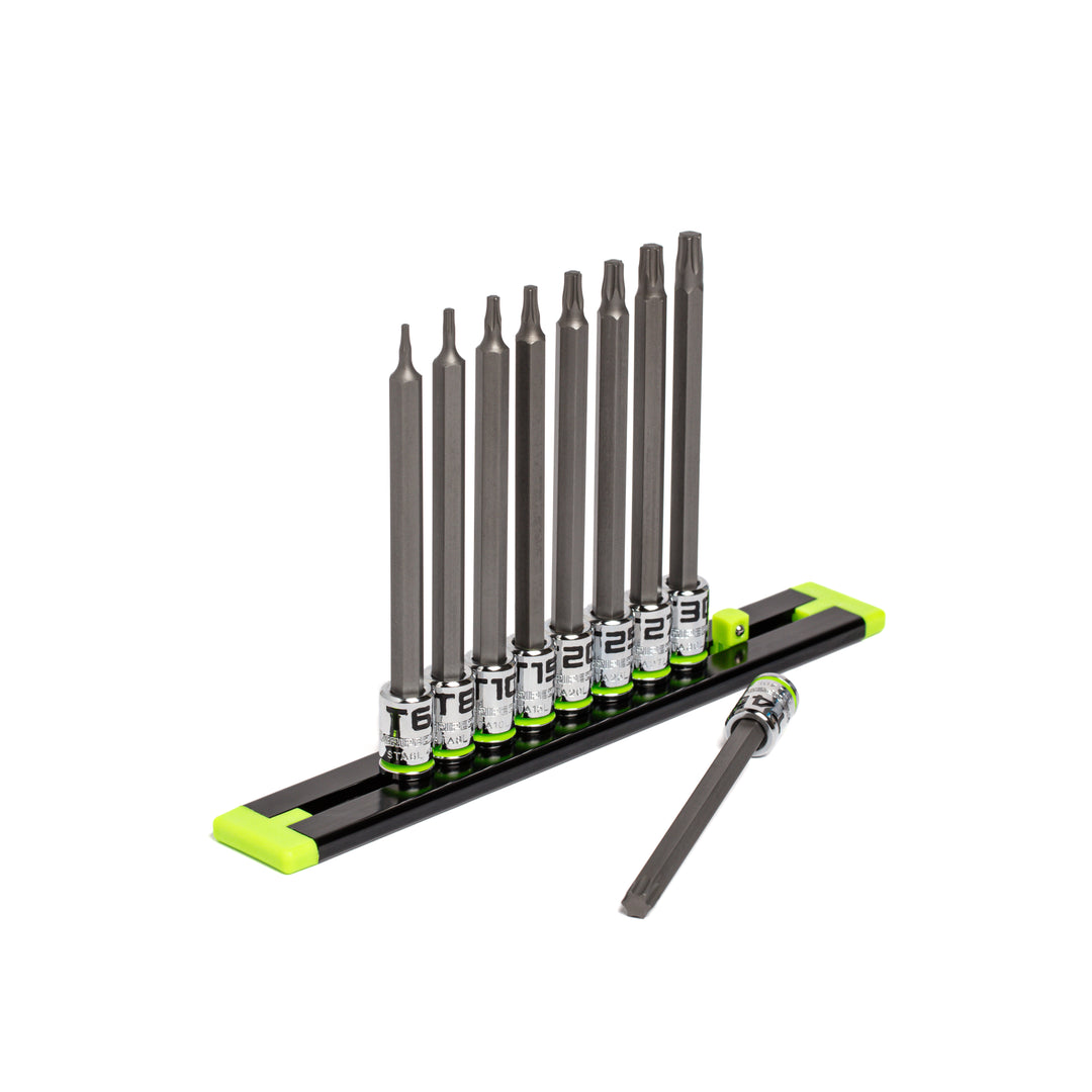 9-PC 1/4" Drive Long Star Driver Set