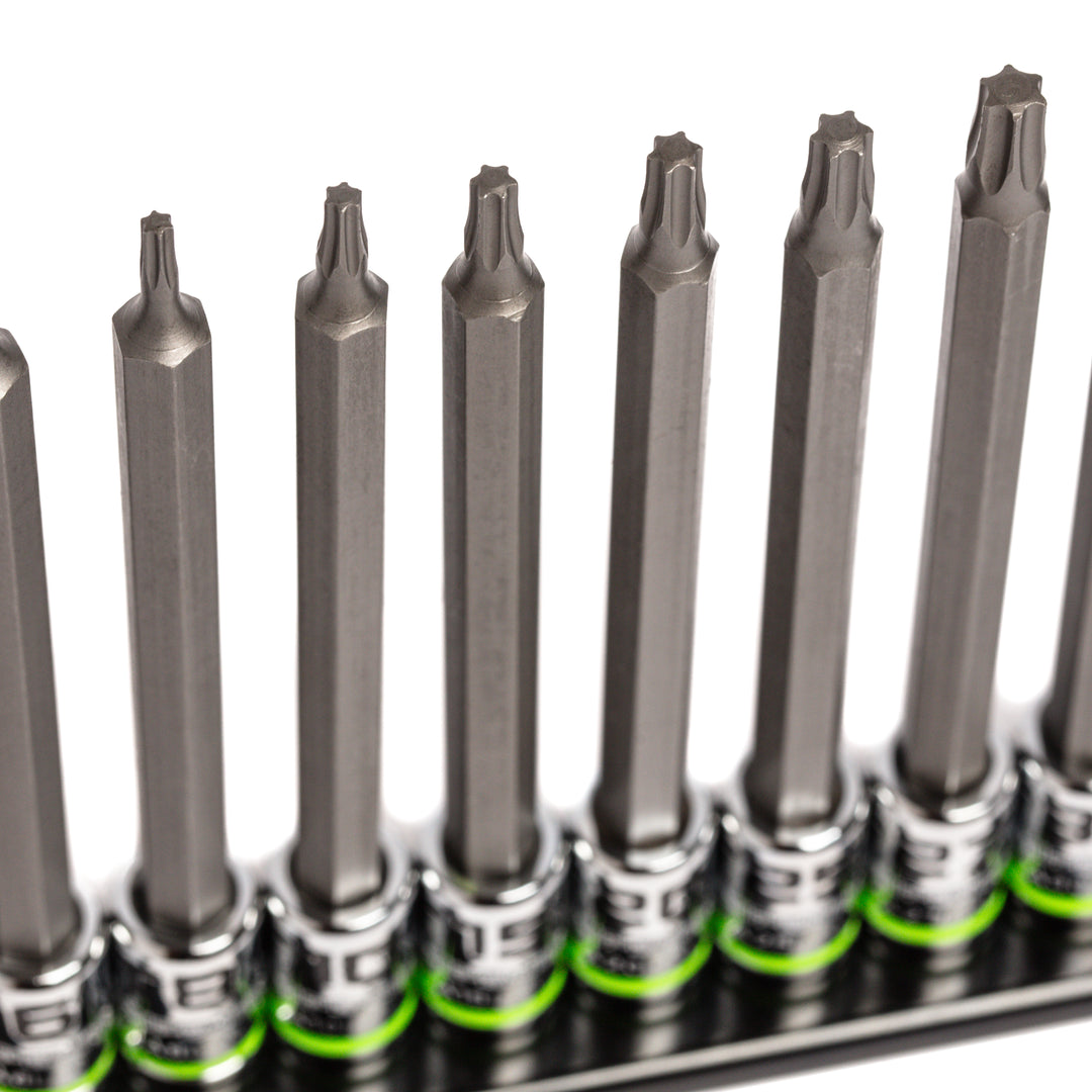 9-PC 1/4" Drive Long Star Driver Set